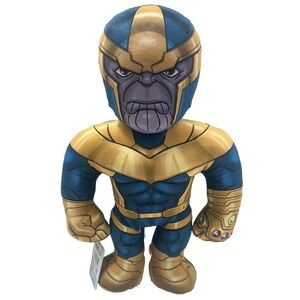 New Marvel Half Ems Thanos & Hulk Double Sided 2 in 1 18" Plush Toy The Avengers